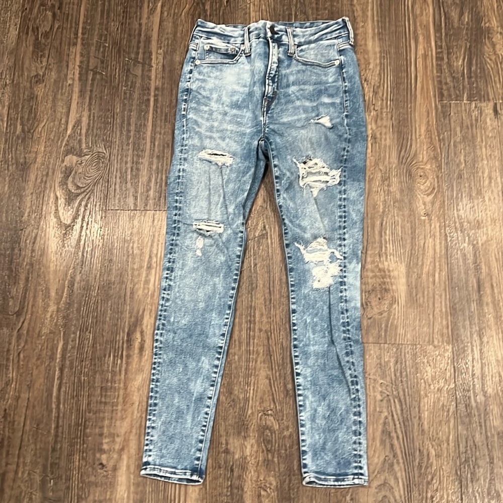 AE the luxe Jean jegging super high rise
